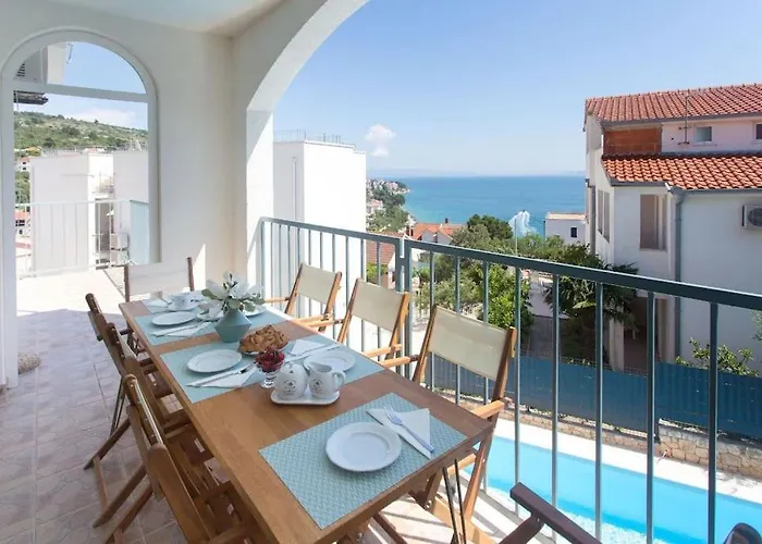 Villa Luxury Villa, 40 Sqm Heated Private Pool, Gym, Seaview, 200m To Beach, 7 Bedrooms *